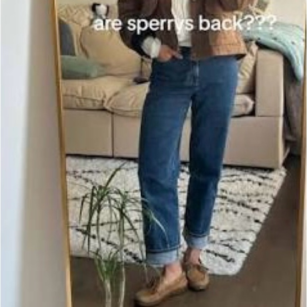 🤩 ⚓️WOW! Comfy Sperry Women's Topsiders Size 6.5 (37) EUC in neutral colour